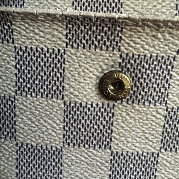 Louis Vuitton Damier Azur Canvas Alexandra Wallet vintage pre-loved 2007 - Picture 14 of 16